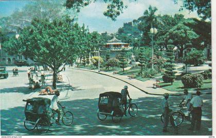 ****  Macao ****    a small chinese style in library at the public garden MACAO  unused TTBE