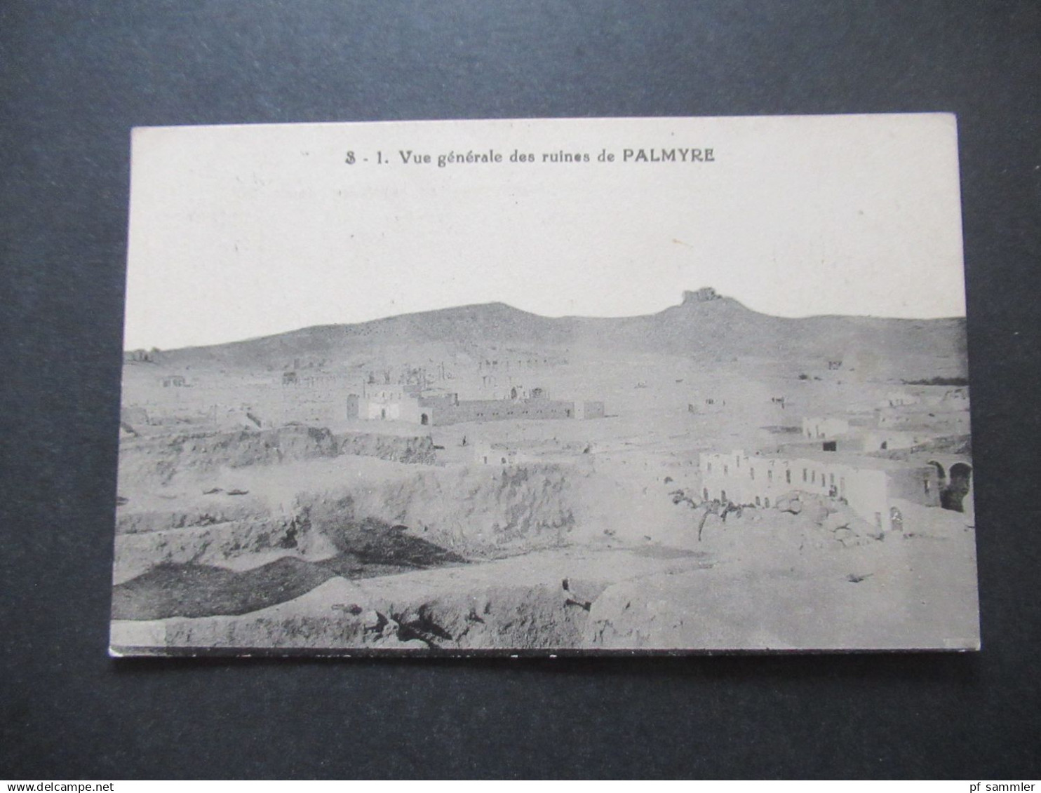 Asien / naher Osten Syrien 1927 alte AK Vue generale des Ruines de Palmyre