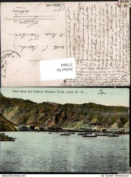 375064,Jemen Aden View from the harbour Steamer Point Hafen