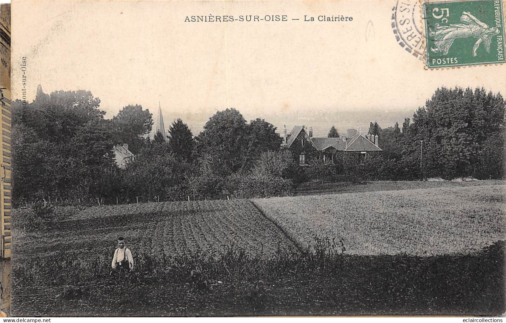 Asnières  sur Oise           95         La  Clairière             (voir scan)