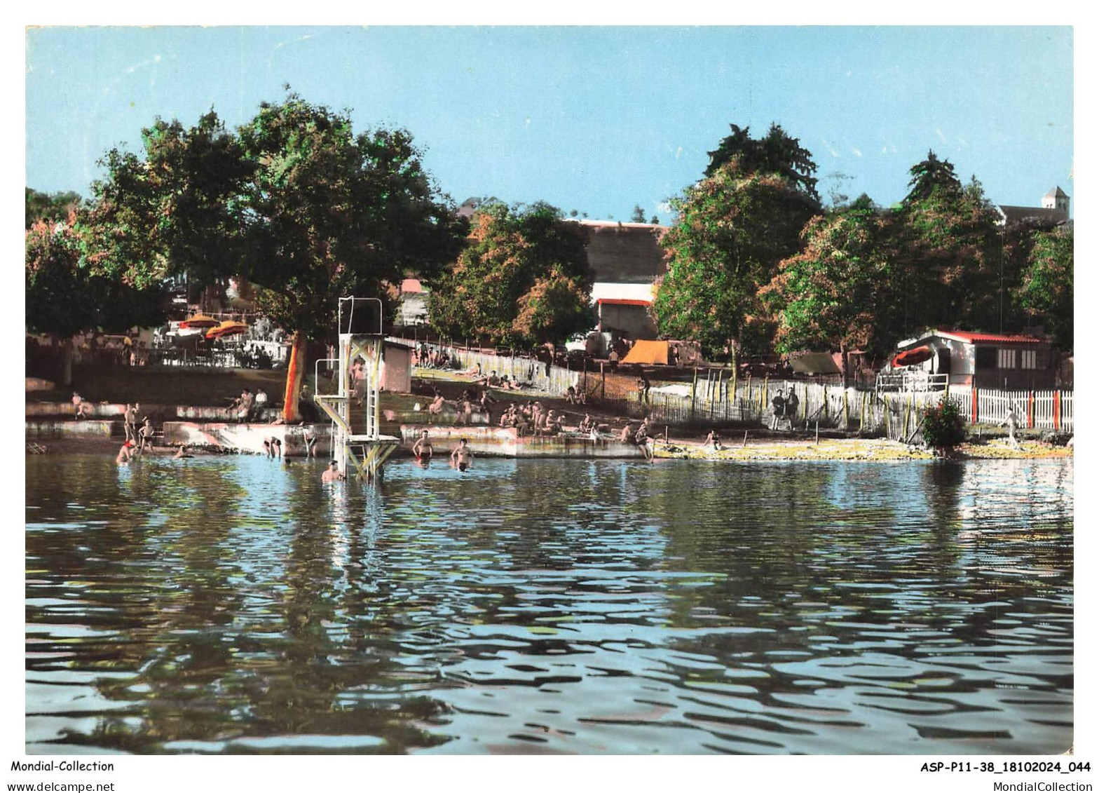 ASPP11-0545-38 - PALADRU - Lac de paladru - La plage