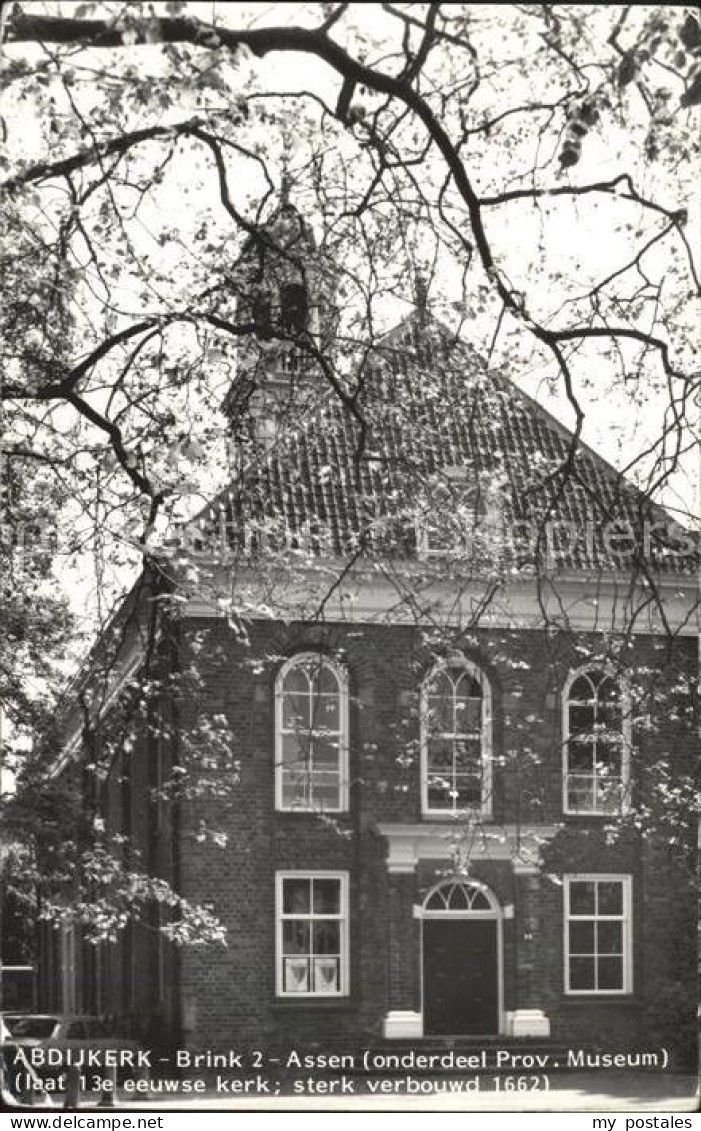 Assen Abdijkerk Brink Kirche