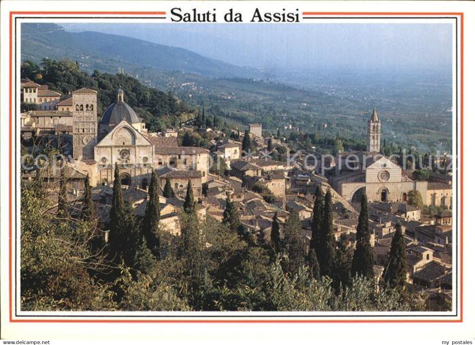 Assisi Umbria Gesamtansicht