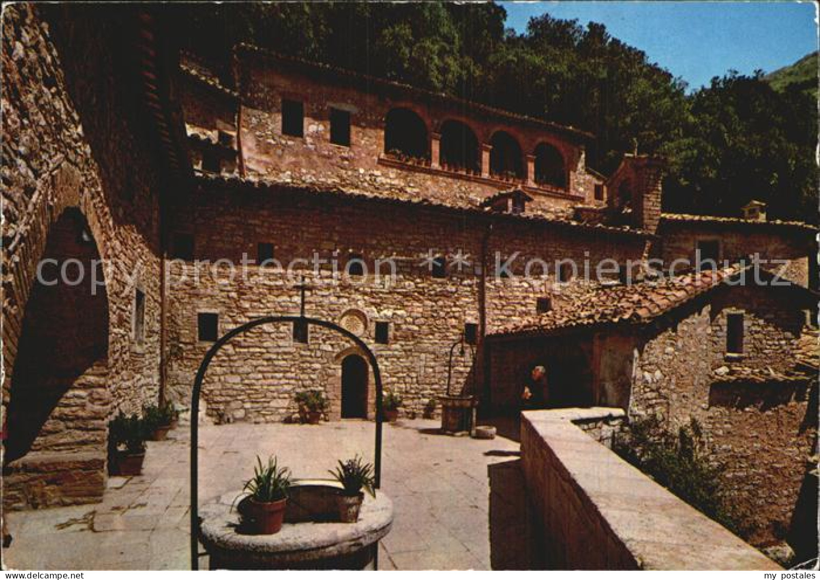 Assisi Umbria Klosterhof