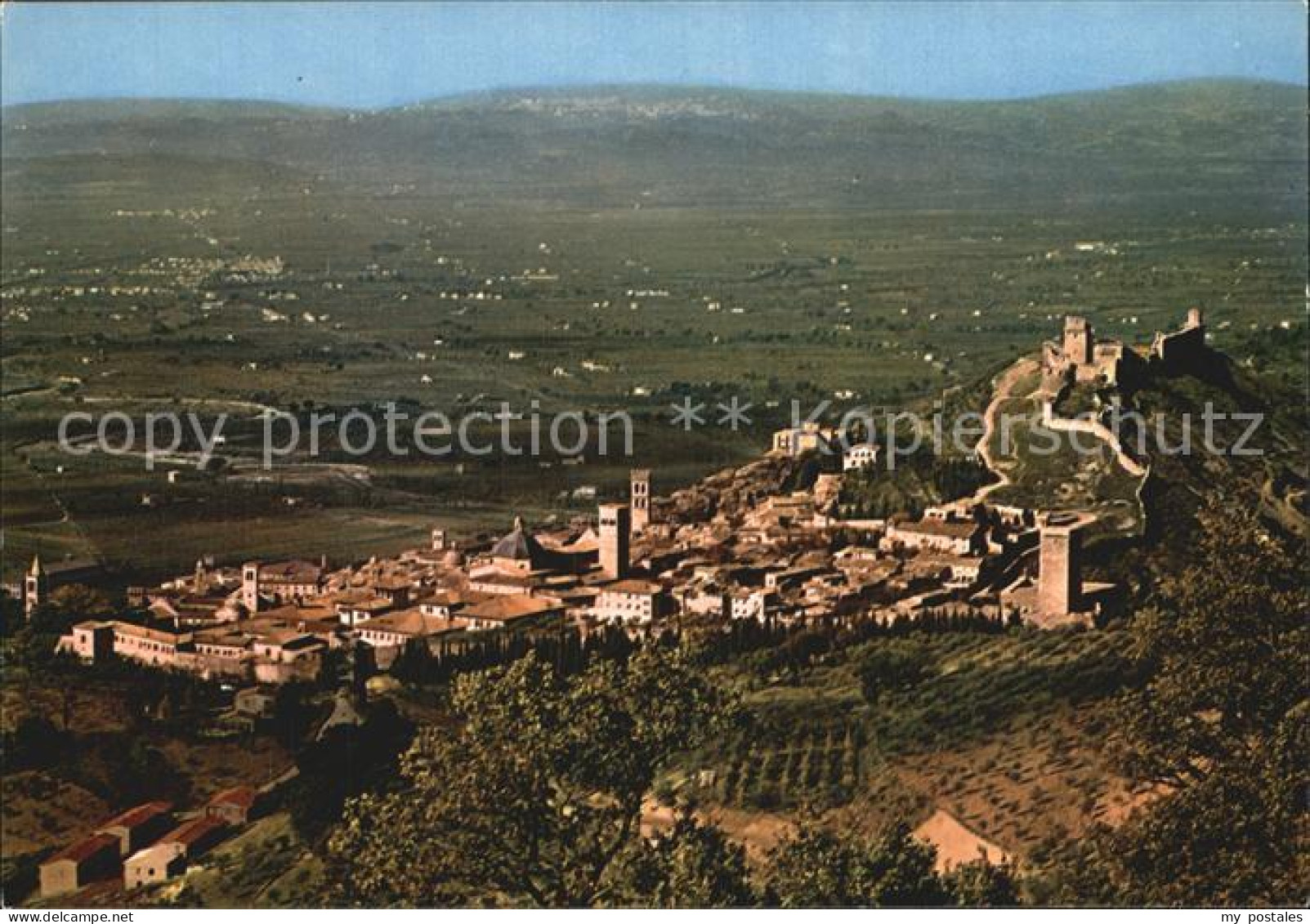 Assisi Umbria Panorama