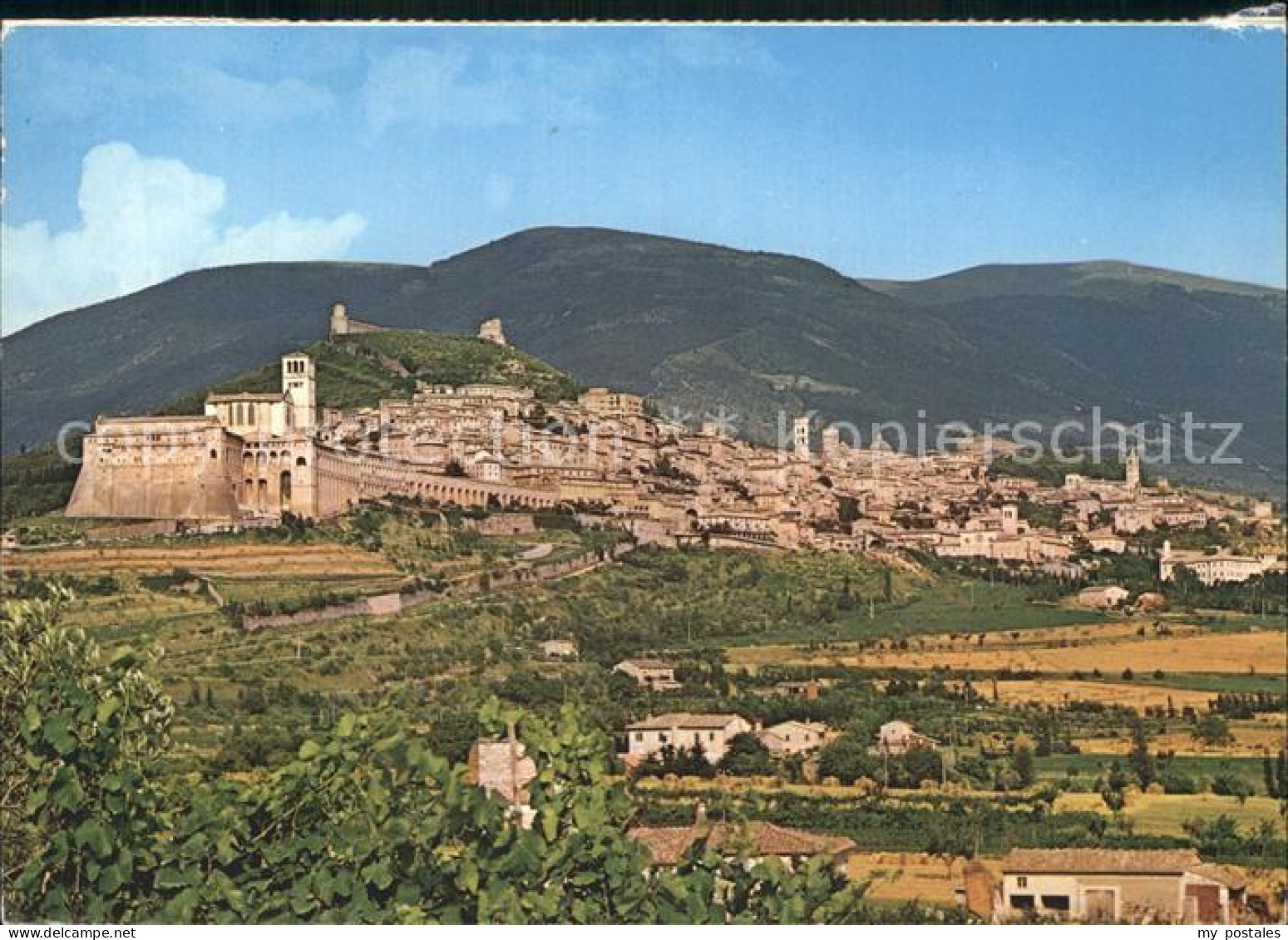 Assisi Umbria Panorama