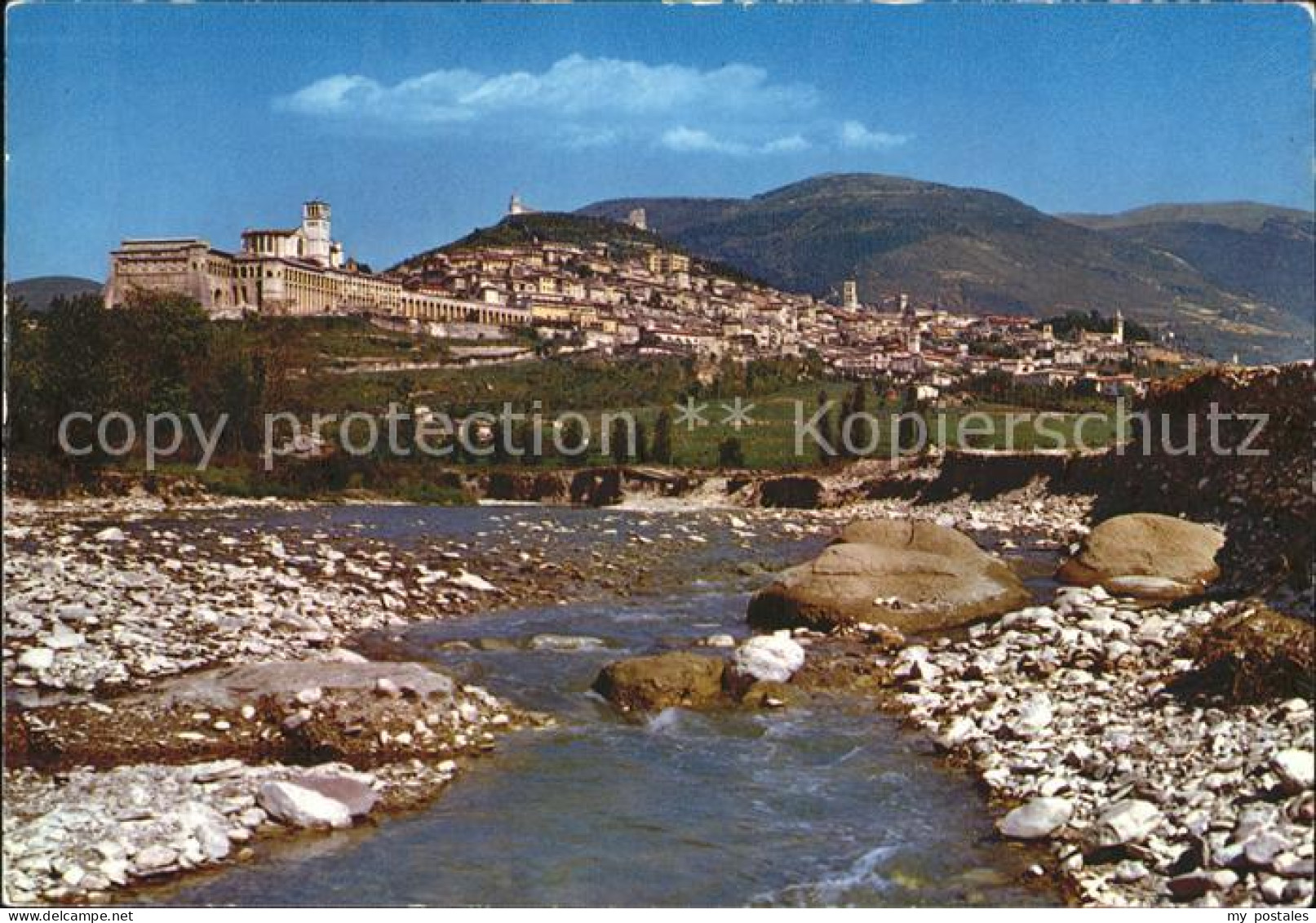 Assisi Umbria Stadtansicht