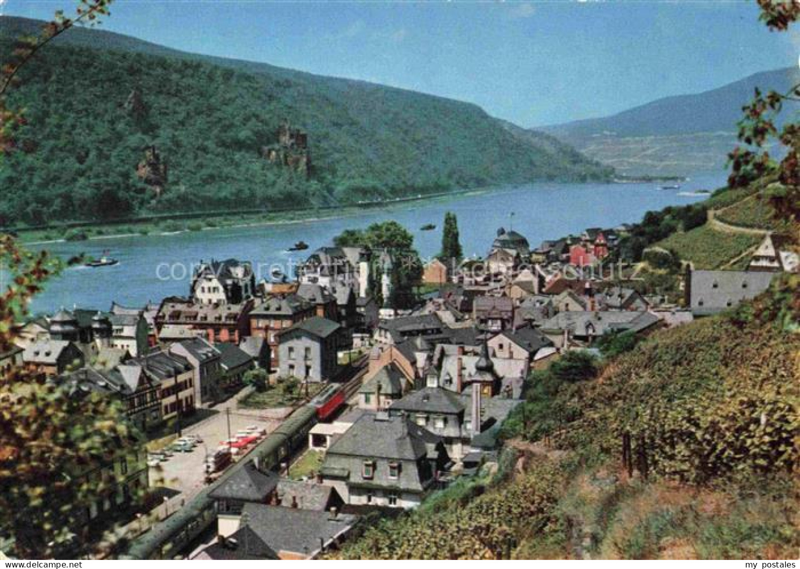 AssMANNSHAUSEN Rhein Rheinpartie mit Jugoslawien Express