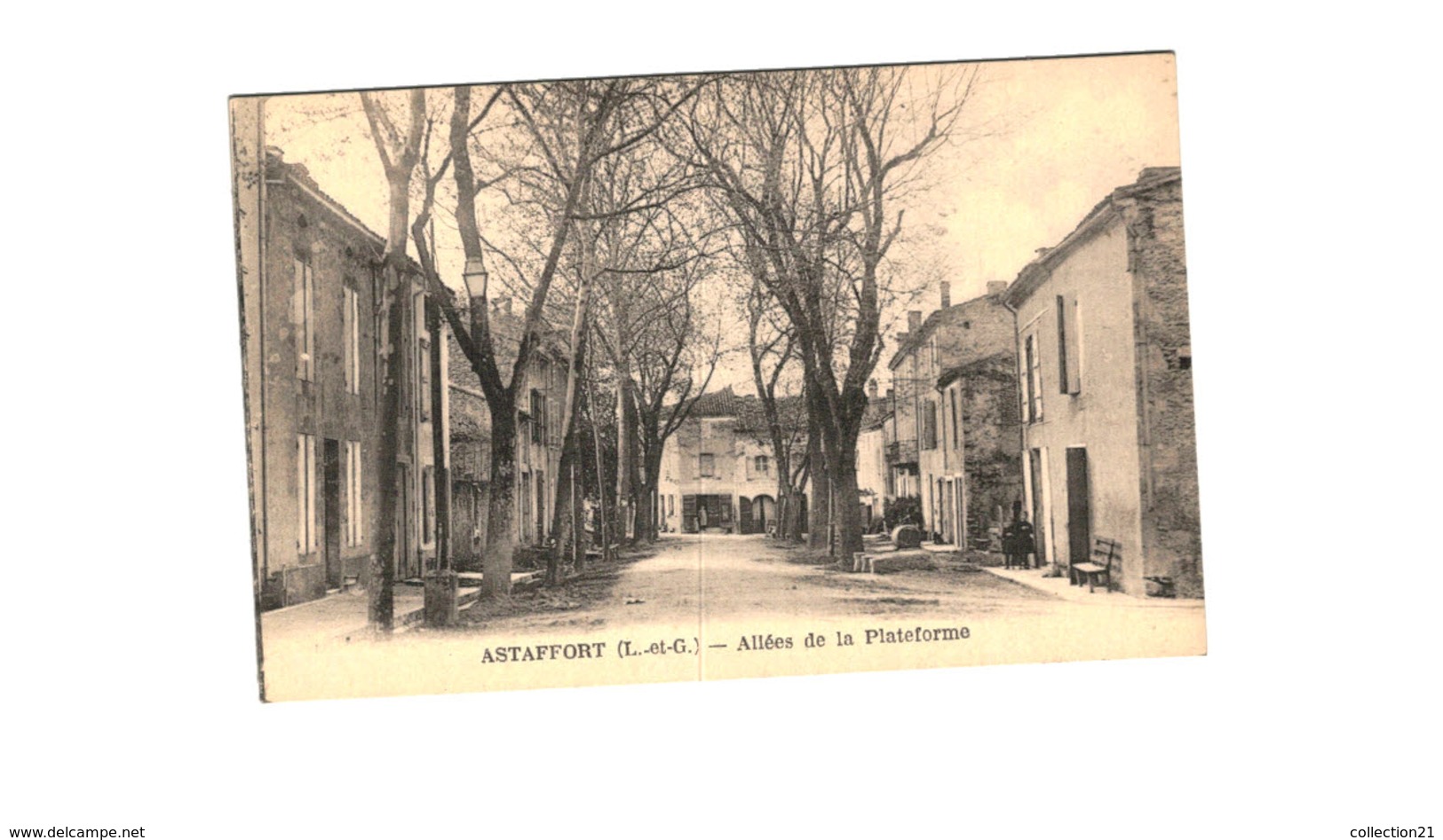 ASTAFFORT .... ALLEES DE LA PLATEFORME