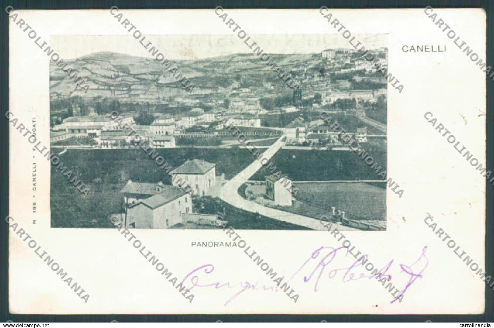 Asti Canelli cartolina ZB1632