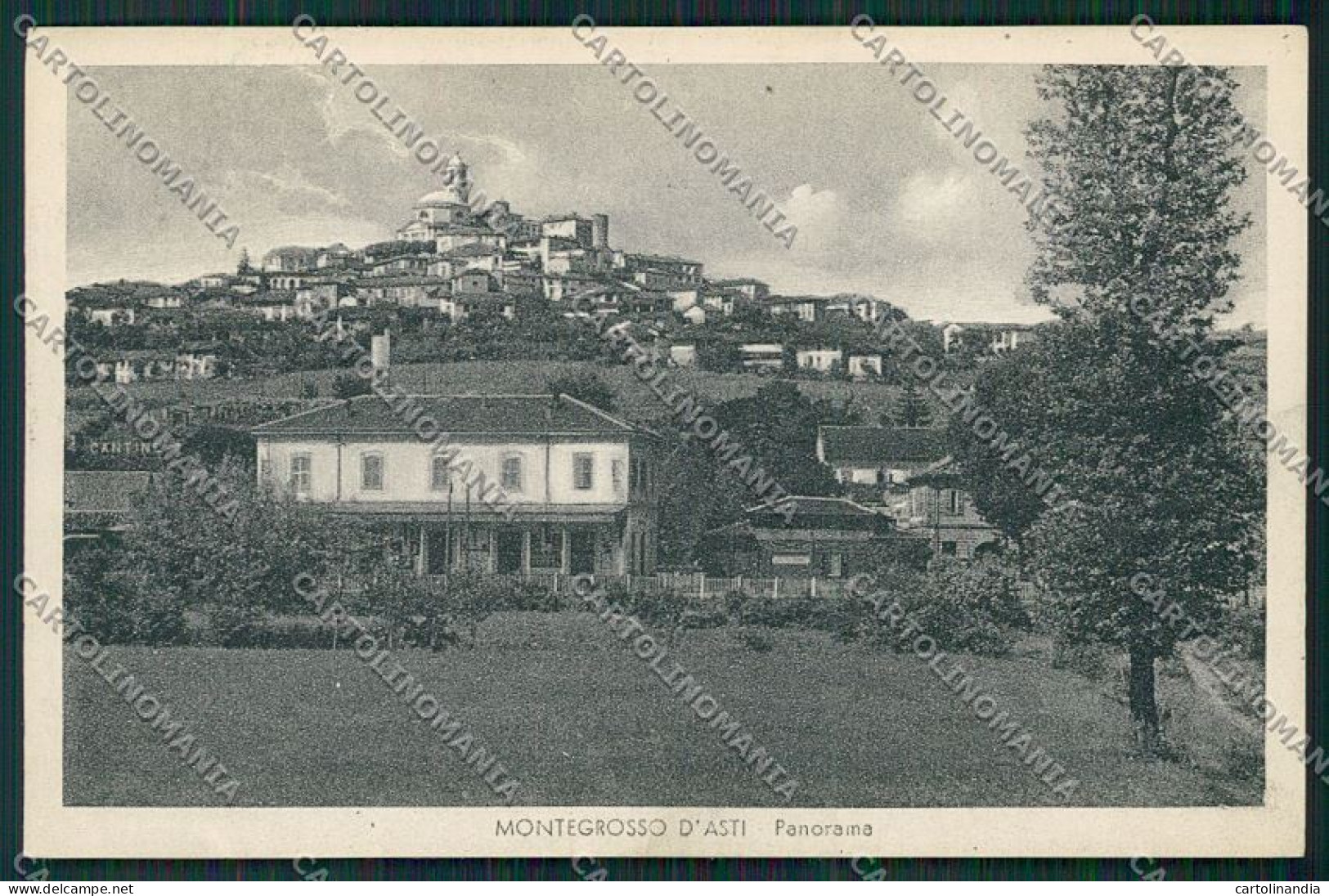 Asti Montegrosso cartolina QQ7141