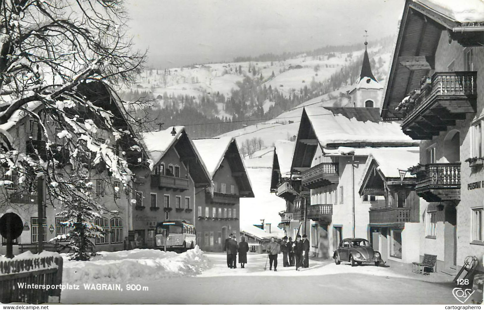 Asutria Wagrain Wintersportplatz