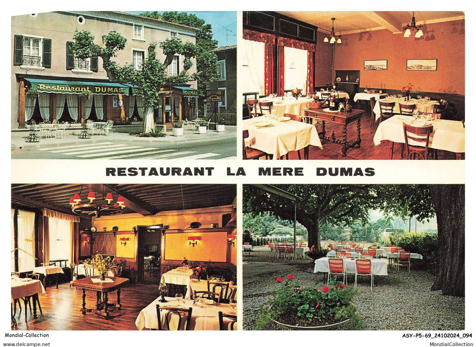 ASYP5-0330-69 - LOIRE-SUR-RHONE - Restaurant la mere dumas fondée en 1833