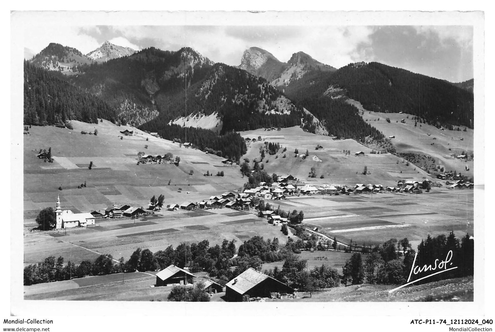 ATCP11-0708-74 - LA CHAPELLE-D'ABONDANCE - Vue générale