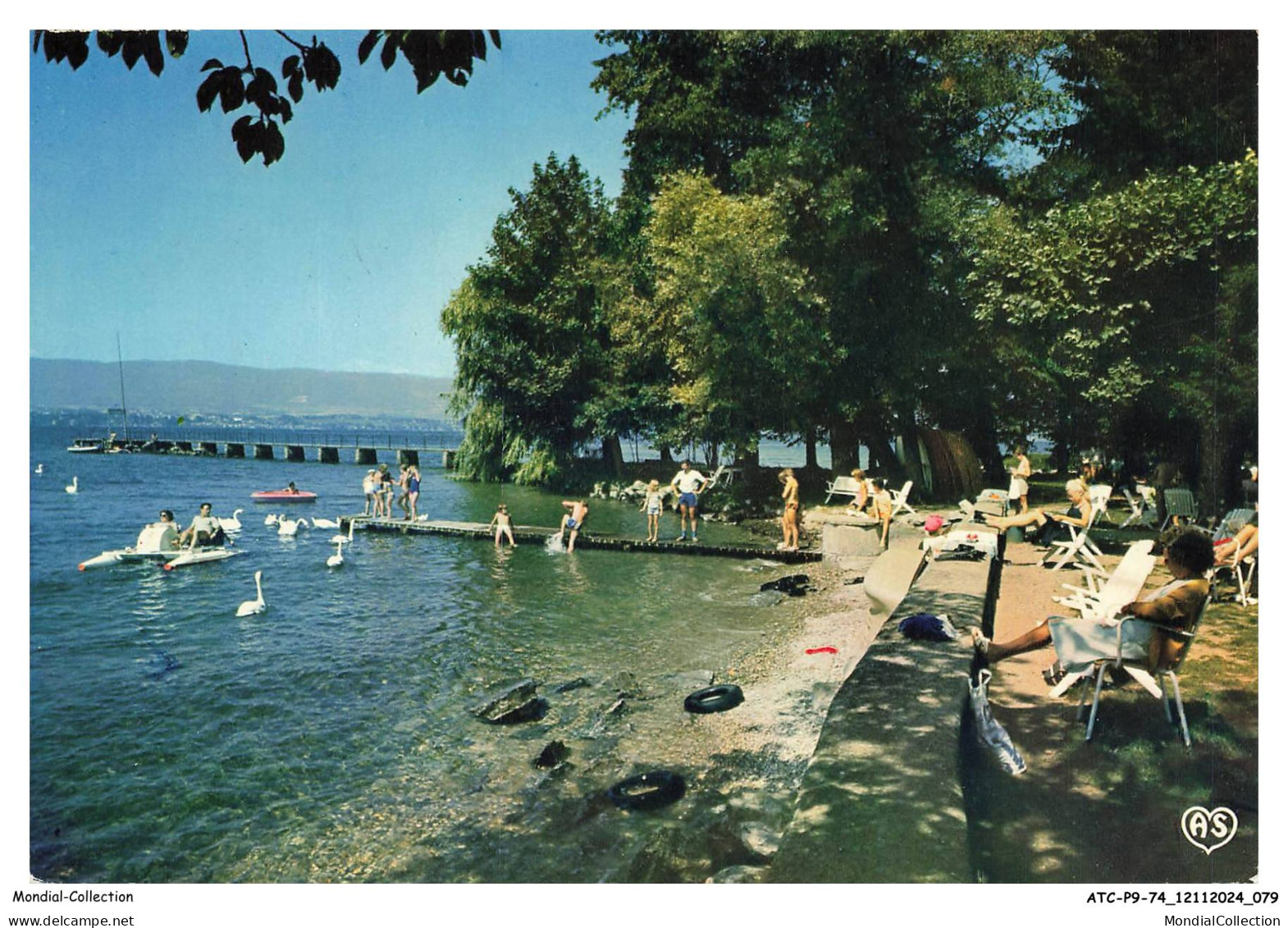 ATCP9-0600-74 - MESSERY-DOUVAINE - Centre de vacances populaires la pointe de messery