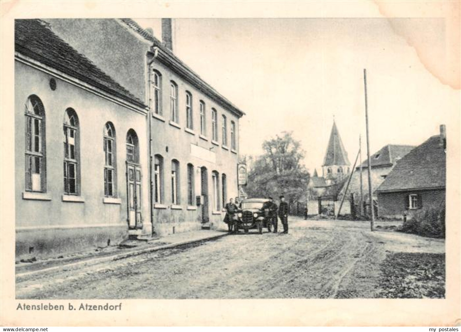 Atensleben Athensleben Stassfurt Strassenpartie