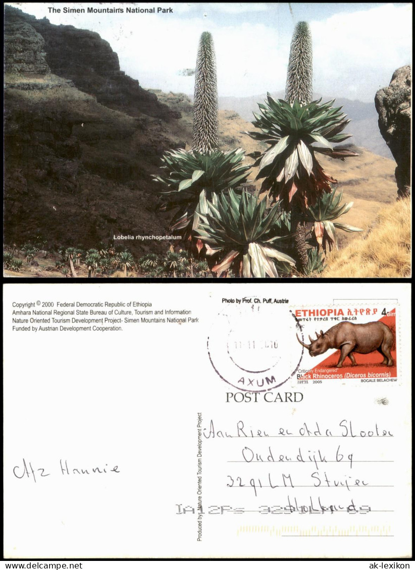 _Äthiopien allgemein ETHIOPIA The Simen Mountains National Park 2000