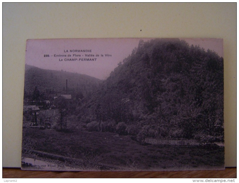 ATHIS-DE-L'ORNE (ORNE)VALLEE DE LA VERE. LE CHAMP-FERMANT