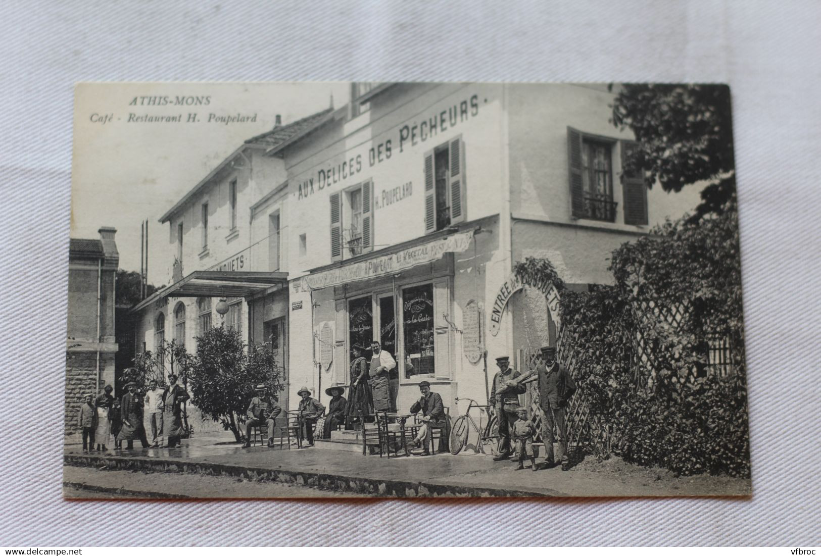 Athis Mons, café restaurant H. Poupelard, Essonne 91