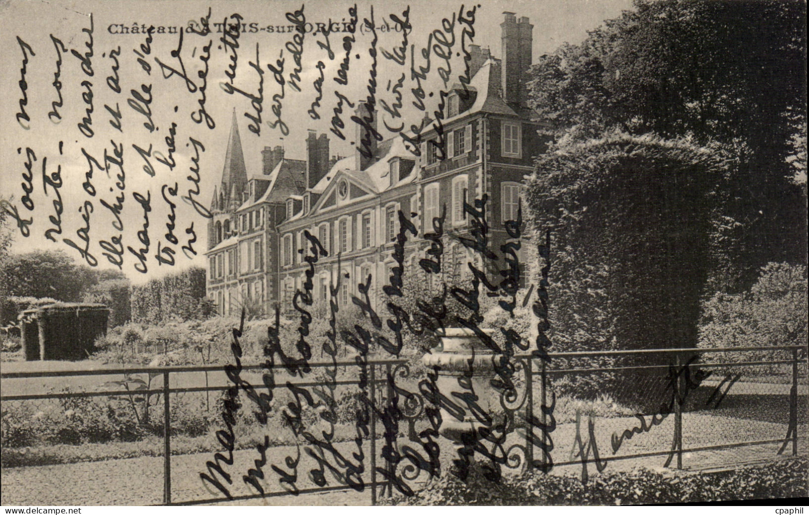 Athis Mons - Chateau d Athis sur Orge - CPA
