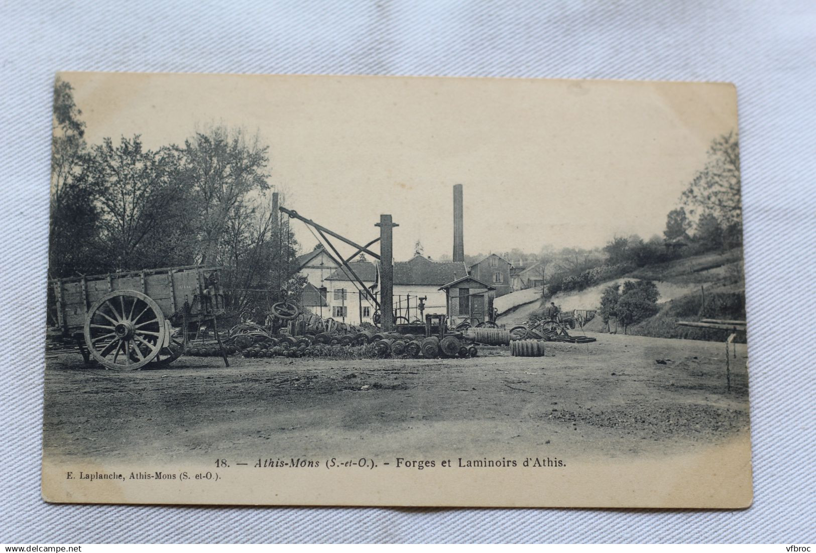 Athis Mons, forges et laminoirs d'Athis, Essonne 91