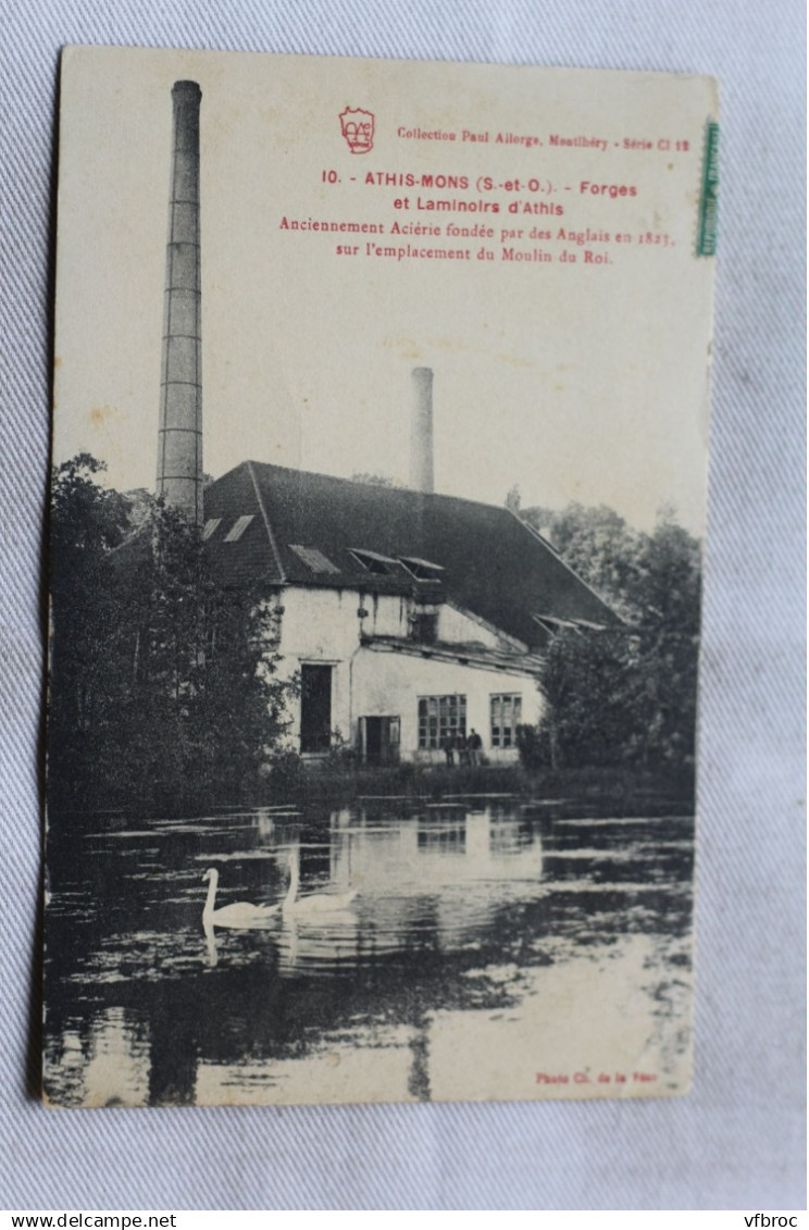 Athis Mons, forges et laminoirs d'Athis, Essonne 91