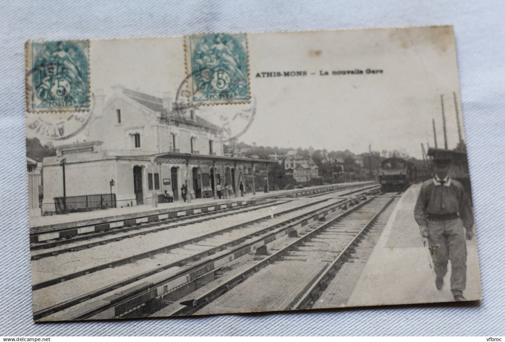 Athis Mons, la nouvelle gare, Essonne 91