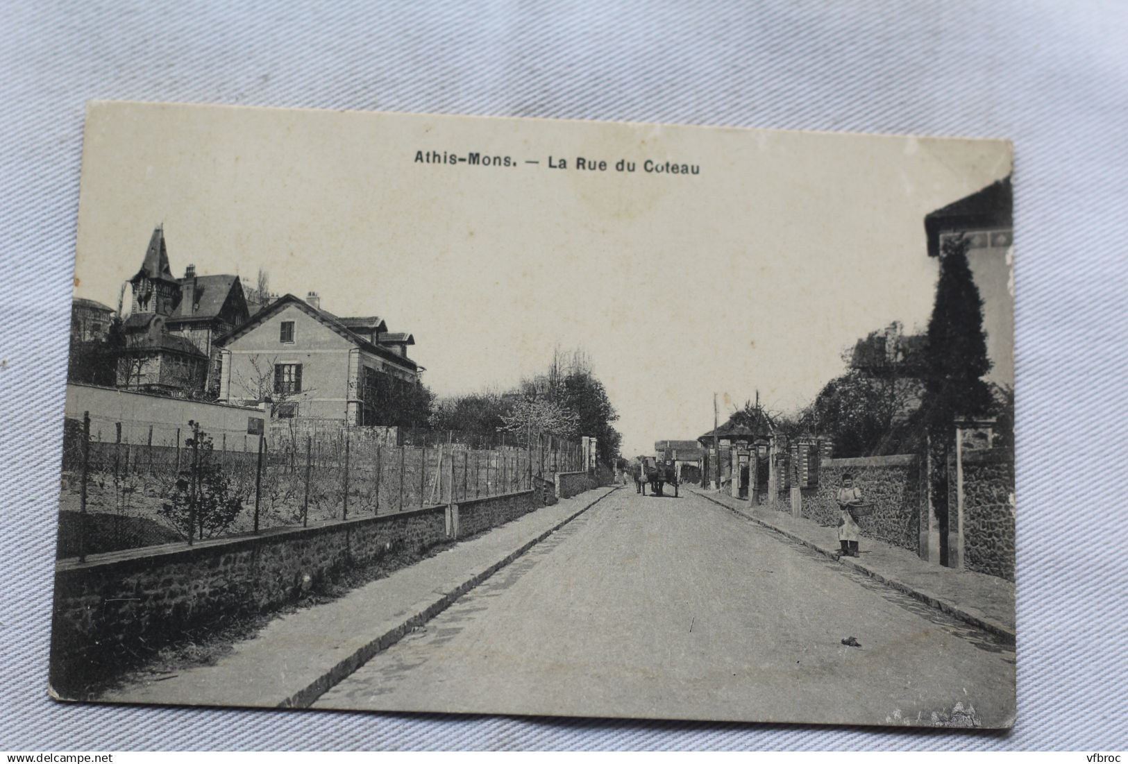 Athis Mons, la rue du coteau, Essonne 91