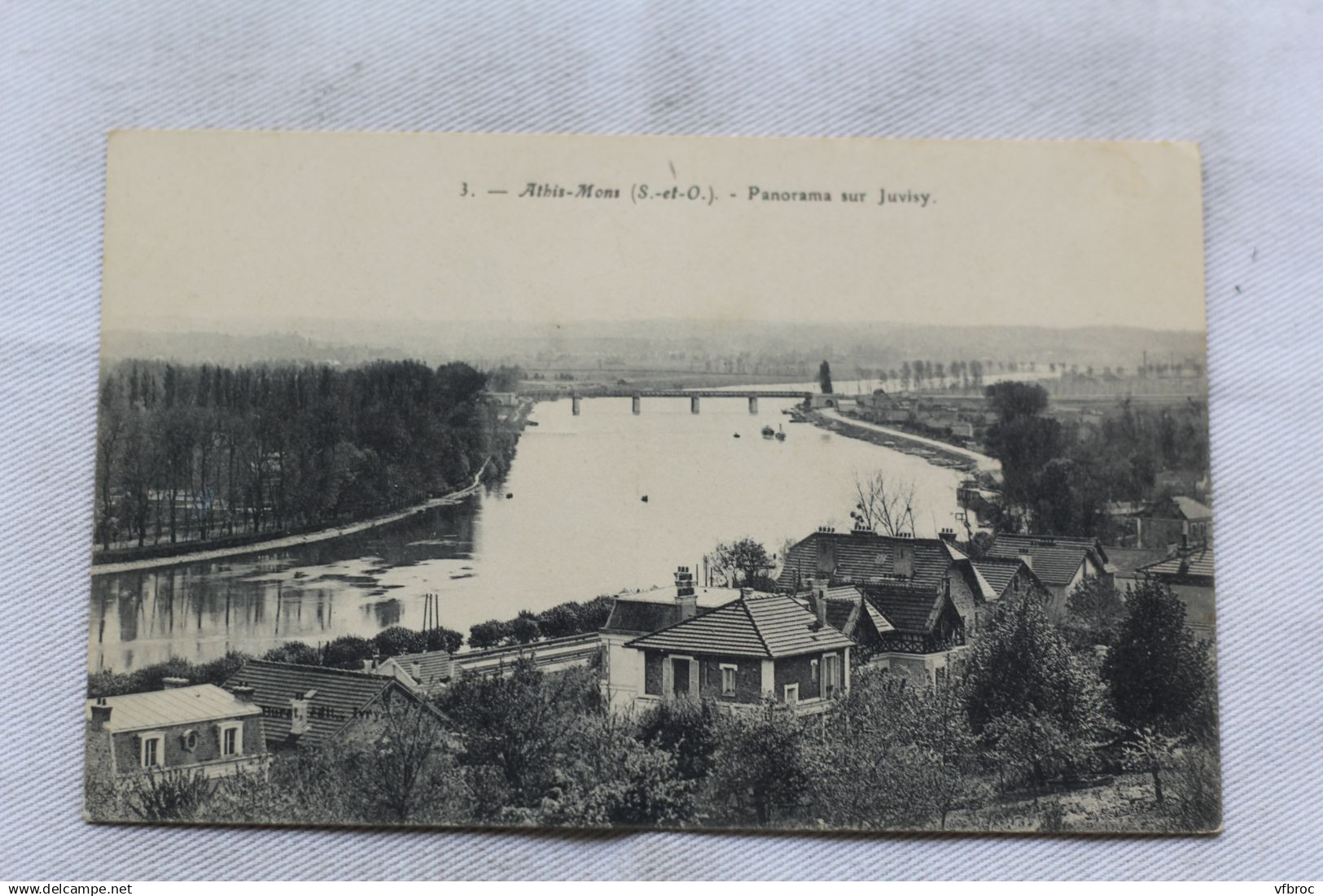 Athis Mons, panorama sur Juvisy, Essonne 91