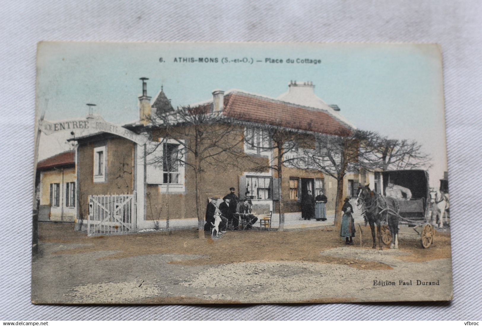 Athis Mons, place du Cottage, Essonne 91