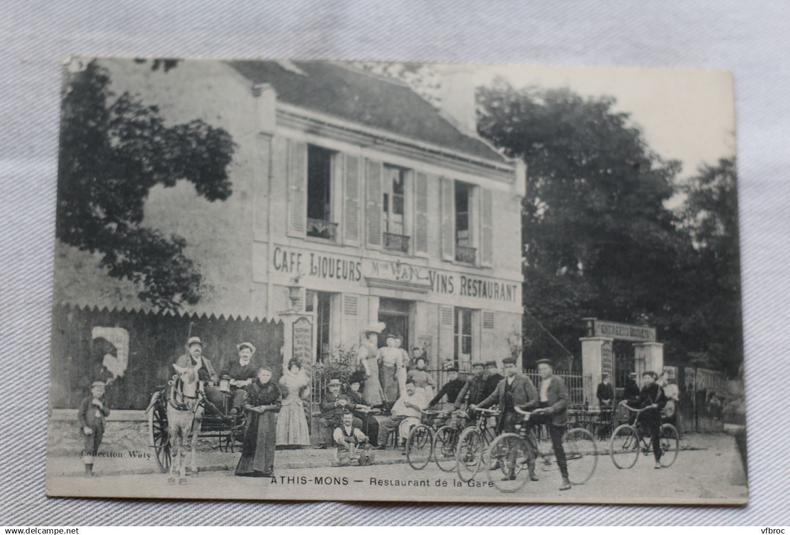 Athis Mons, restaurant de la gare, Essonne 91