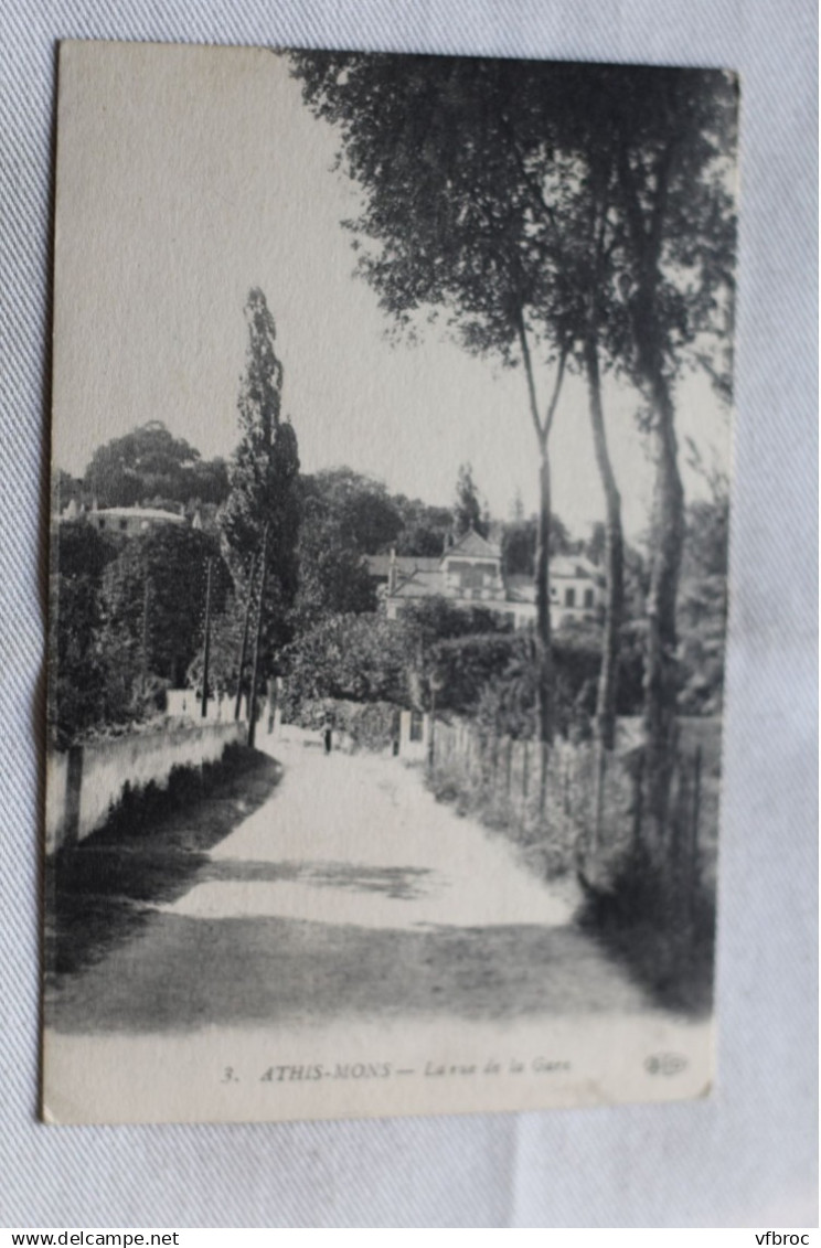 Athis Mons, rue de la gare, Essonne 91