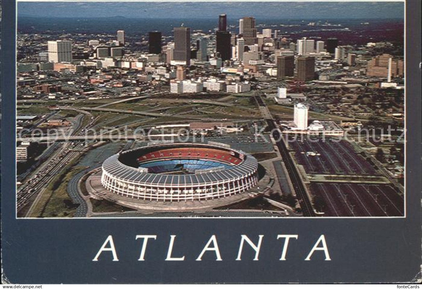 Atlanta Georgia Fliegeraufnahme