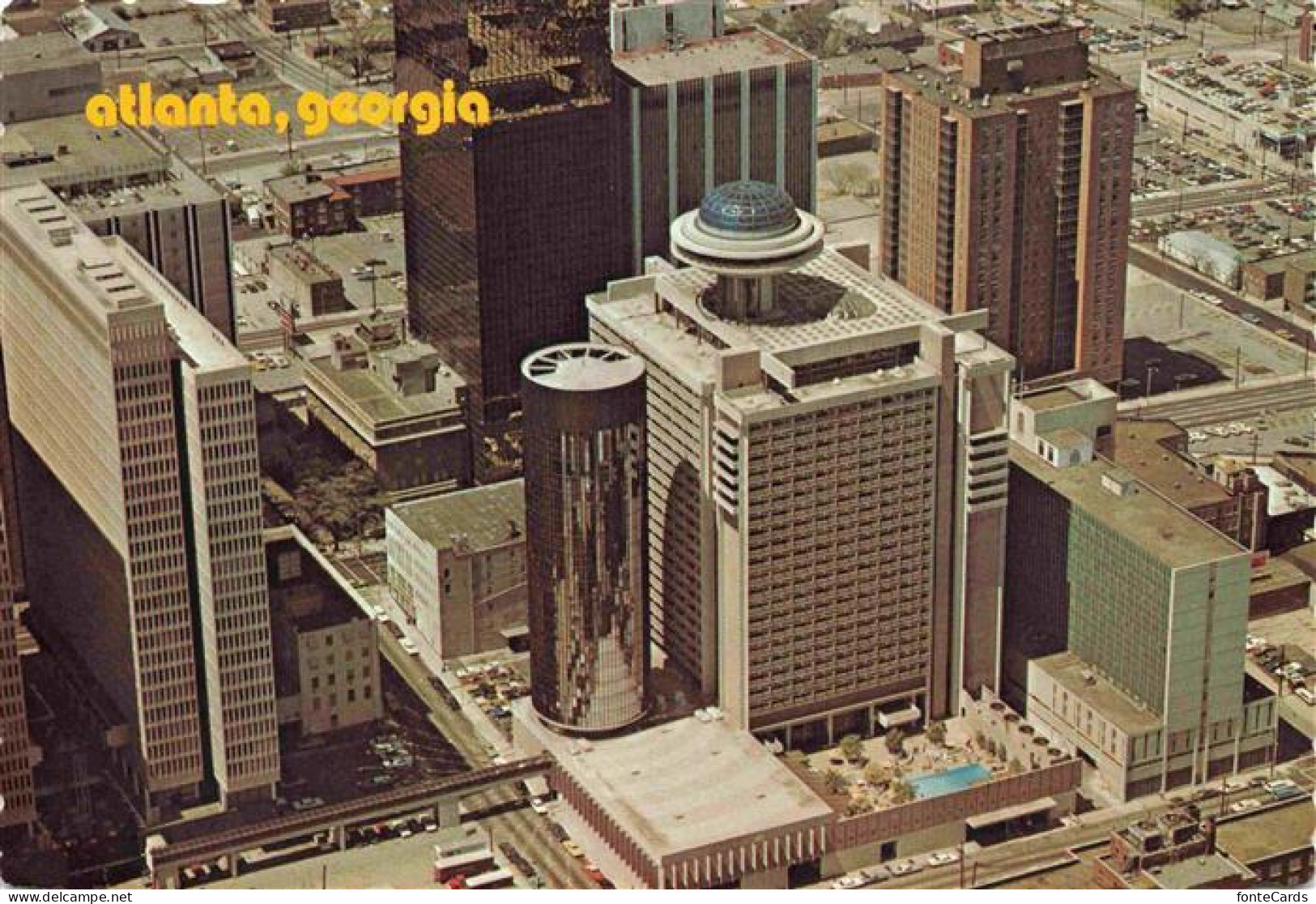 Atlanta Georgia Fliegeraufnahme