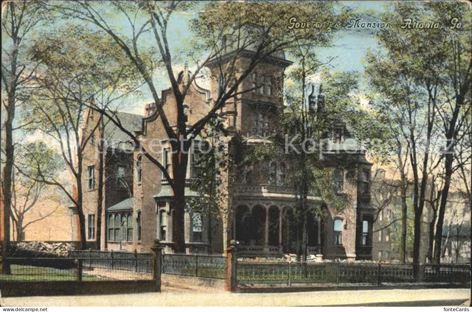 Atlanta Georgia Governor's Mansion