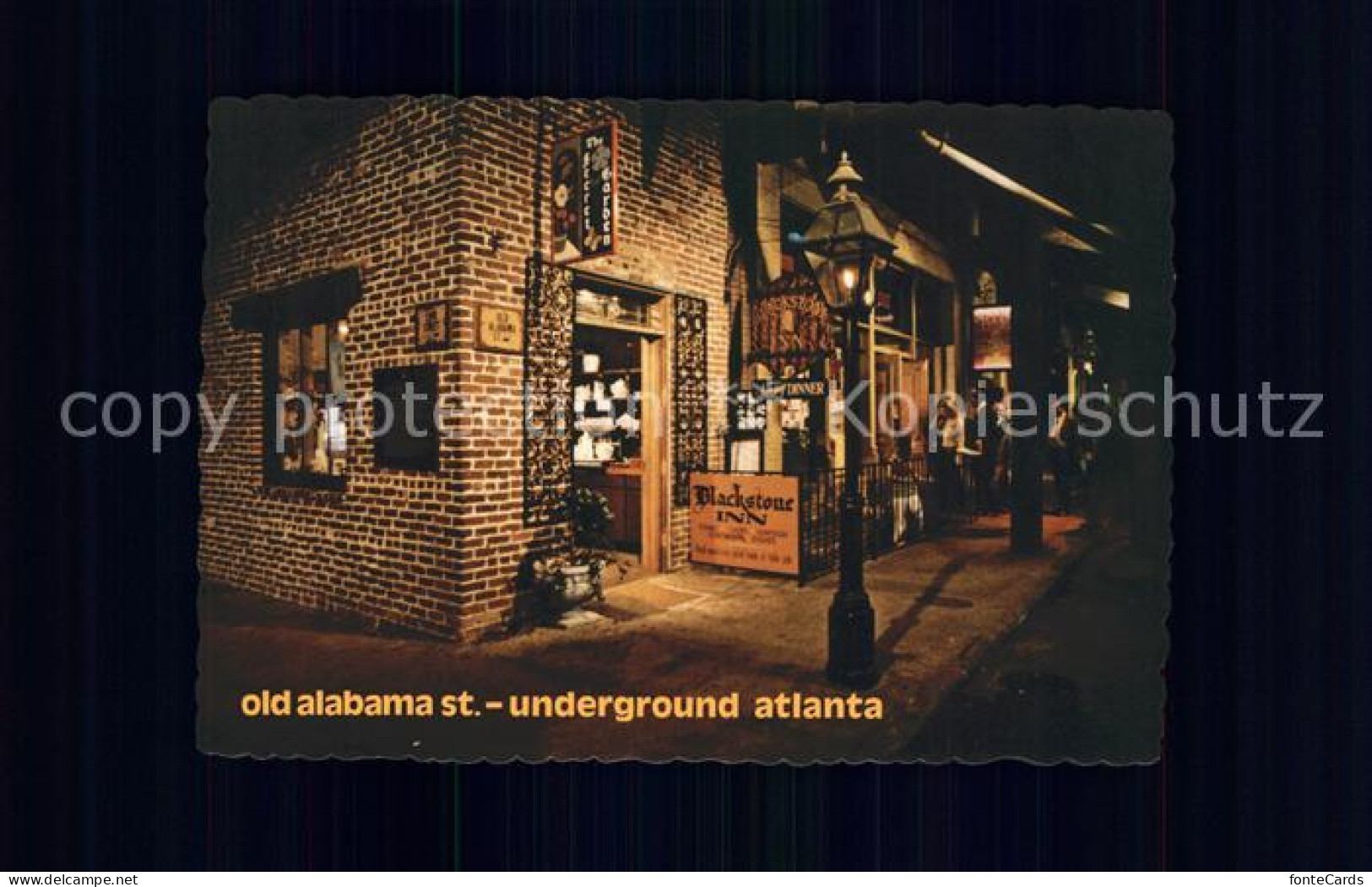 Atlanta Georgia Old Alabama St Underground Atlanta