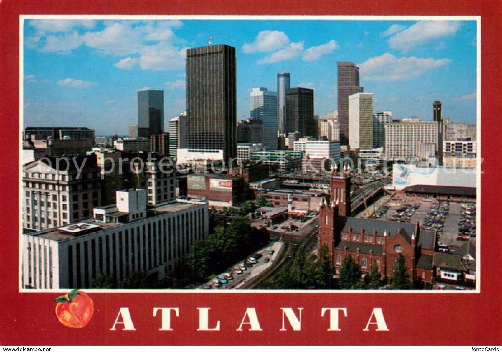 Atlanta Georgia Teilansicht