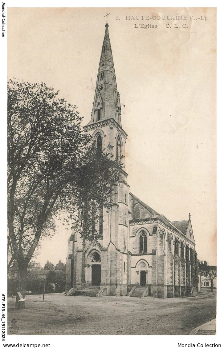 ATPP13-0998-44 - HAUTE-GOULAINE - L'église
