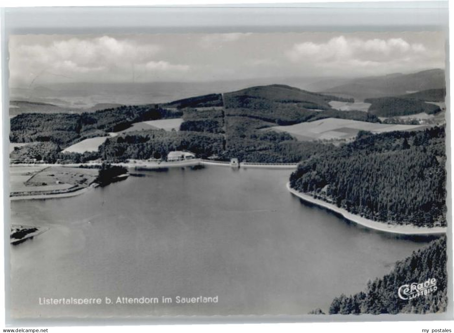 Attendorn Fliegeraufnahme Listertalsperre