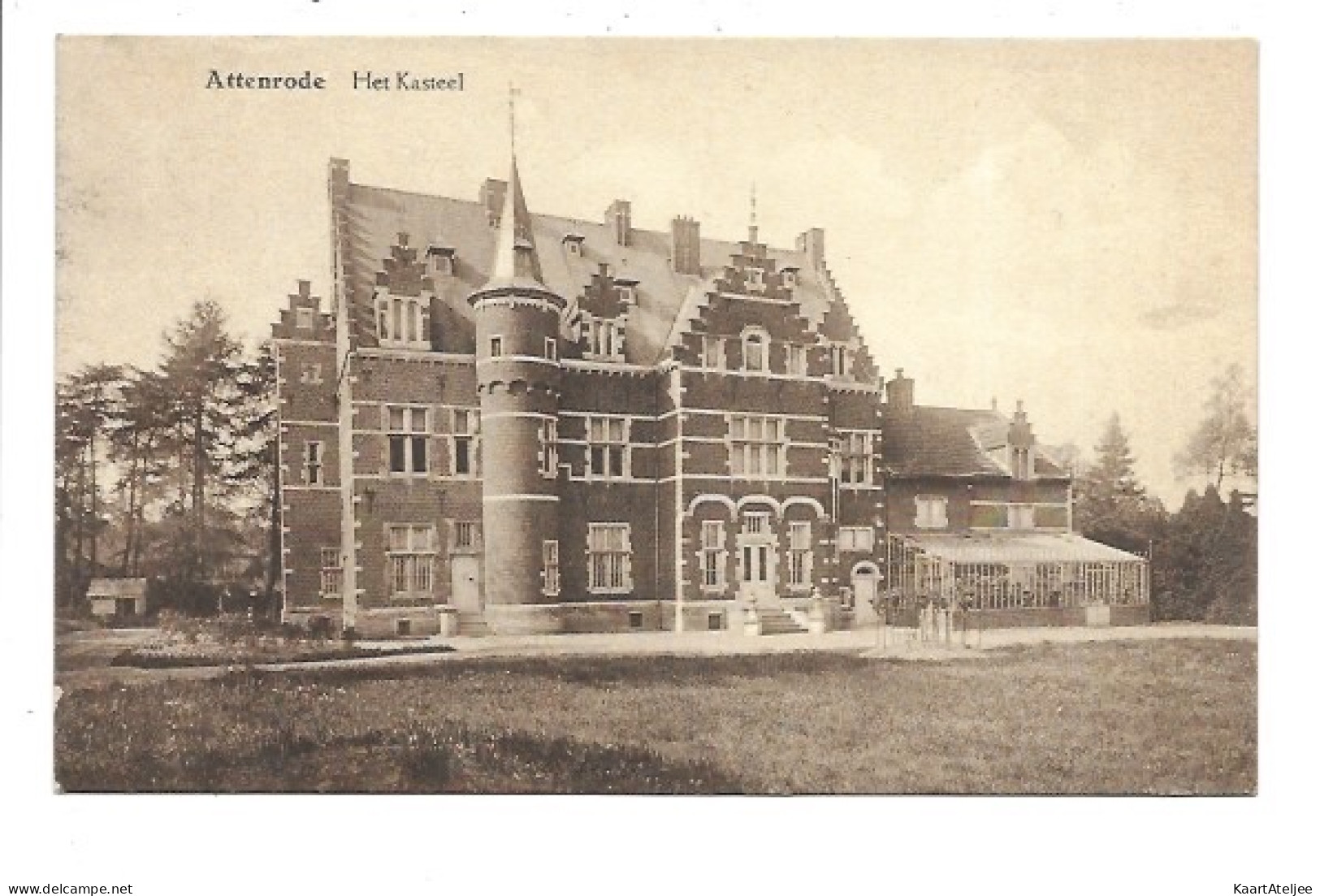 Attenrode - Het kasteel.