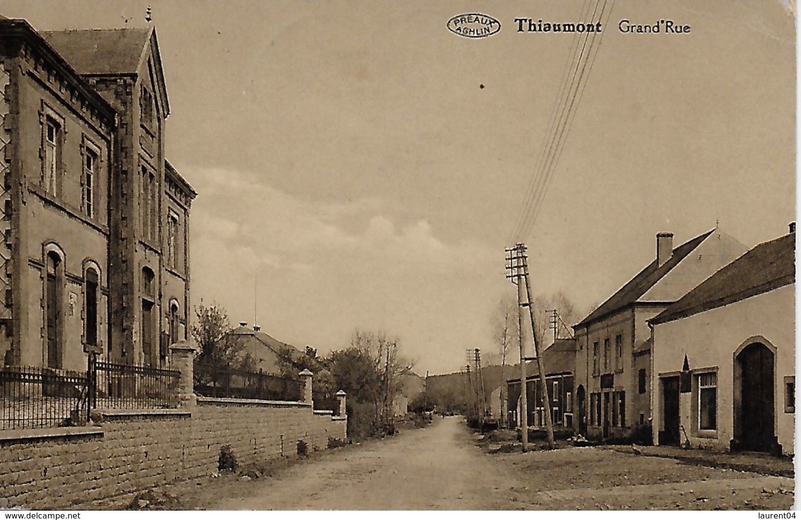 ATTERT. THIAUMONT. ENVIRONS D'ARLON.  GRAND'RUE
