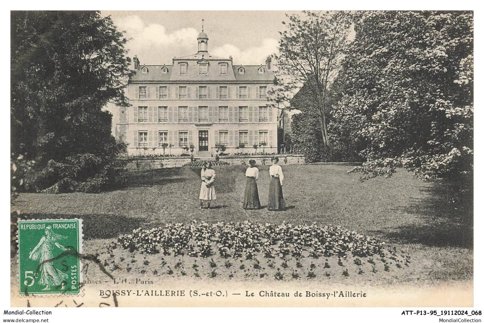 ATTP13-0943-95 - BOISSY-L'AILLERIE - Le château de boissy-l'aillerie