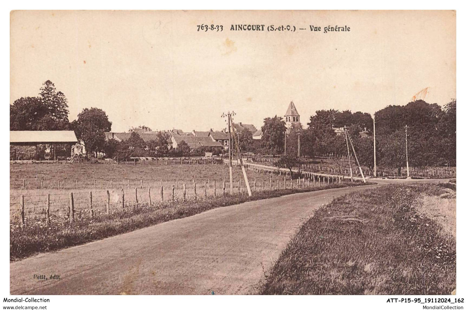 ATTP15-1159-95 - AINCOURT - Vue générale