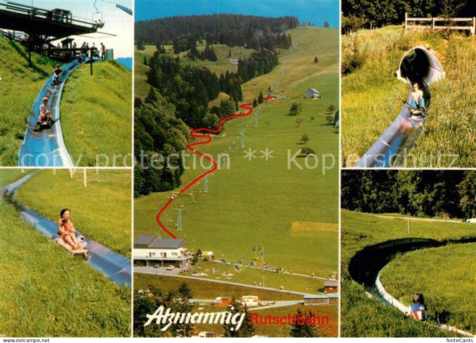 Atzmaennig Goldingen Sportzentrum Sesselbahn Riesenrutschbahn