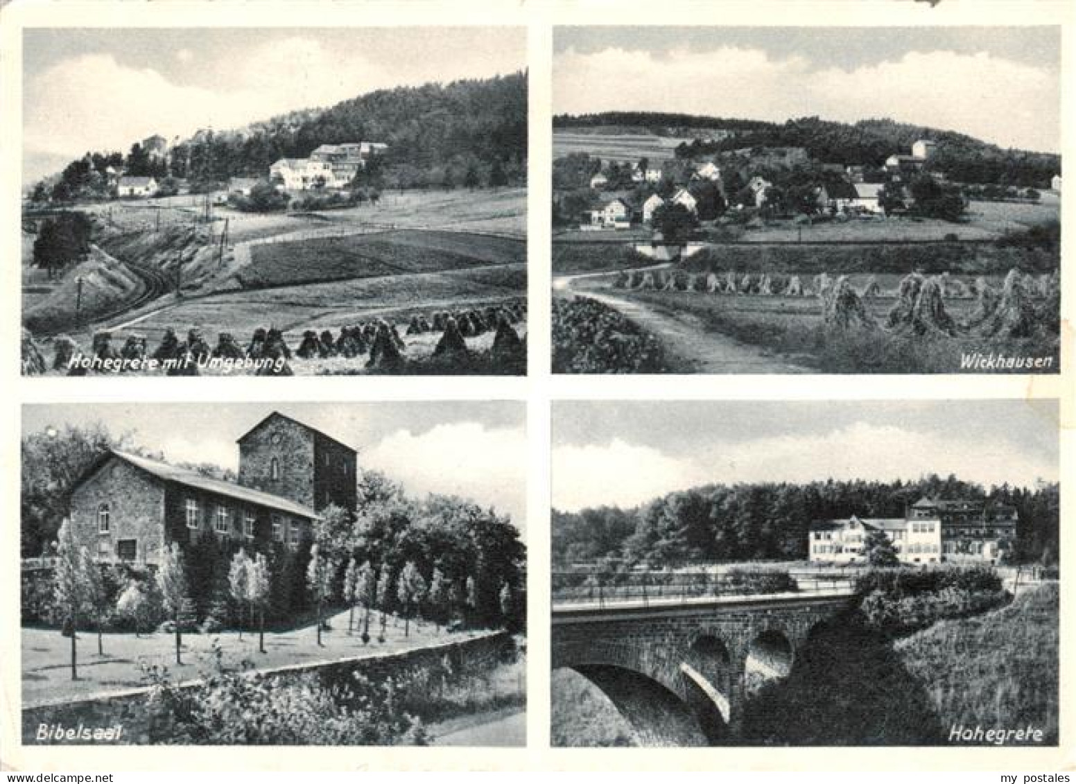 Au Siegkreis Windeck Hohegrete mit Umgebung Wickhausen Bibelsaal Erholungsheim H