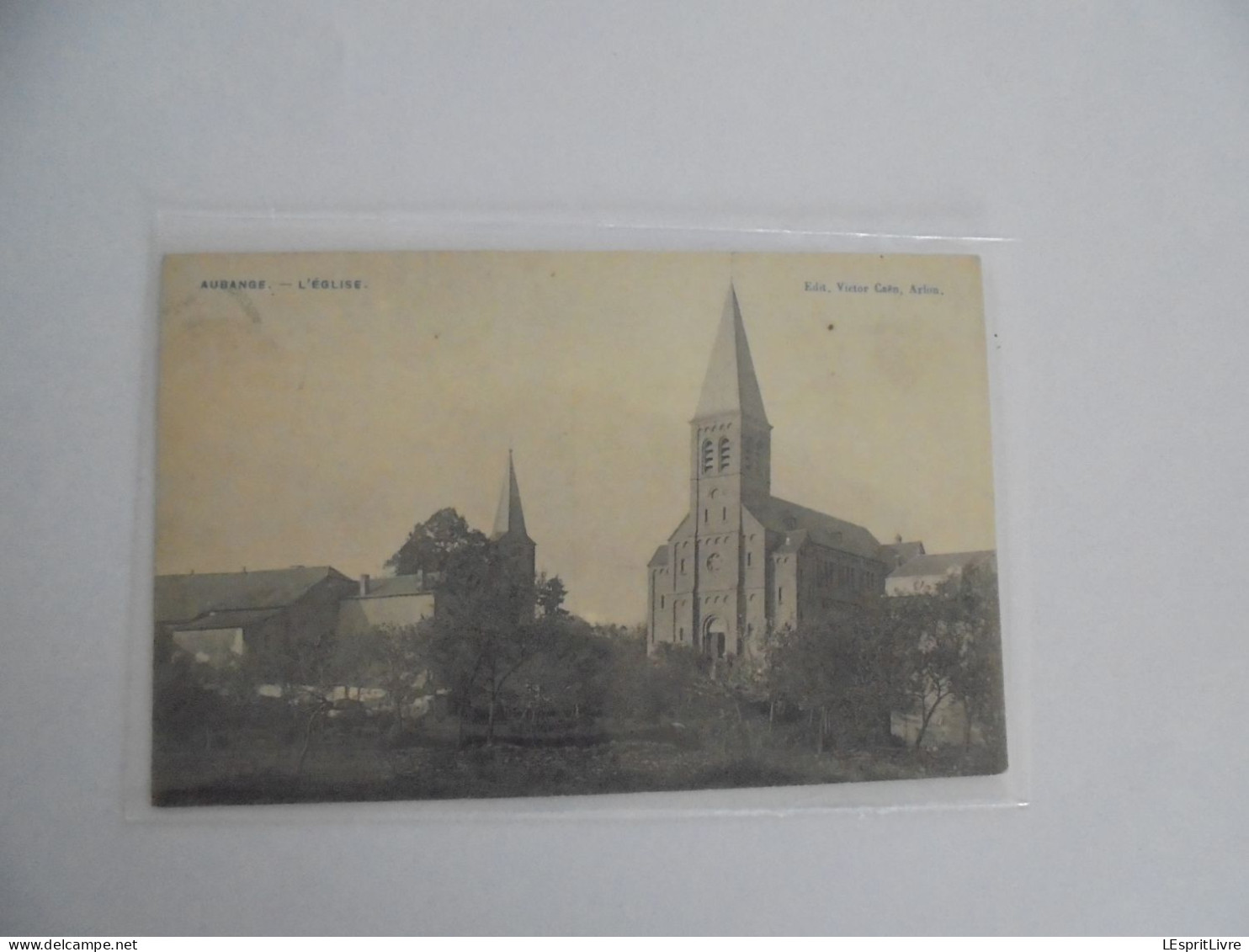 AUBANGE L'Eglise Carte Postale Postcard CP PK AK