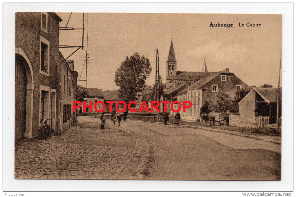 AUBANGE-le centre-Animation-BELGIQUE -BELGIEN-