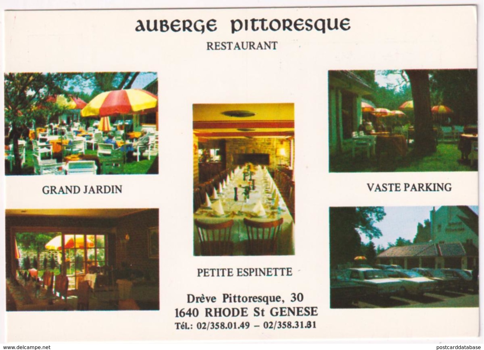 Auberge Pittoresque - Rhode St Genese