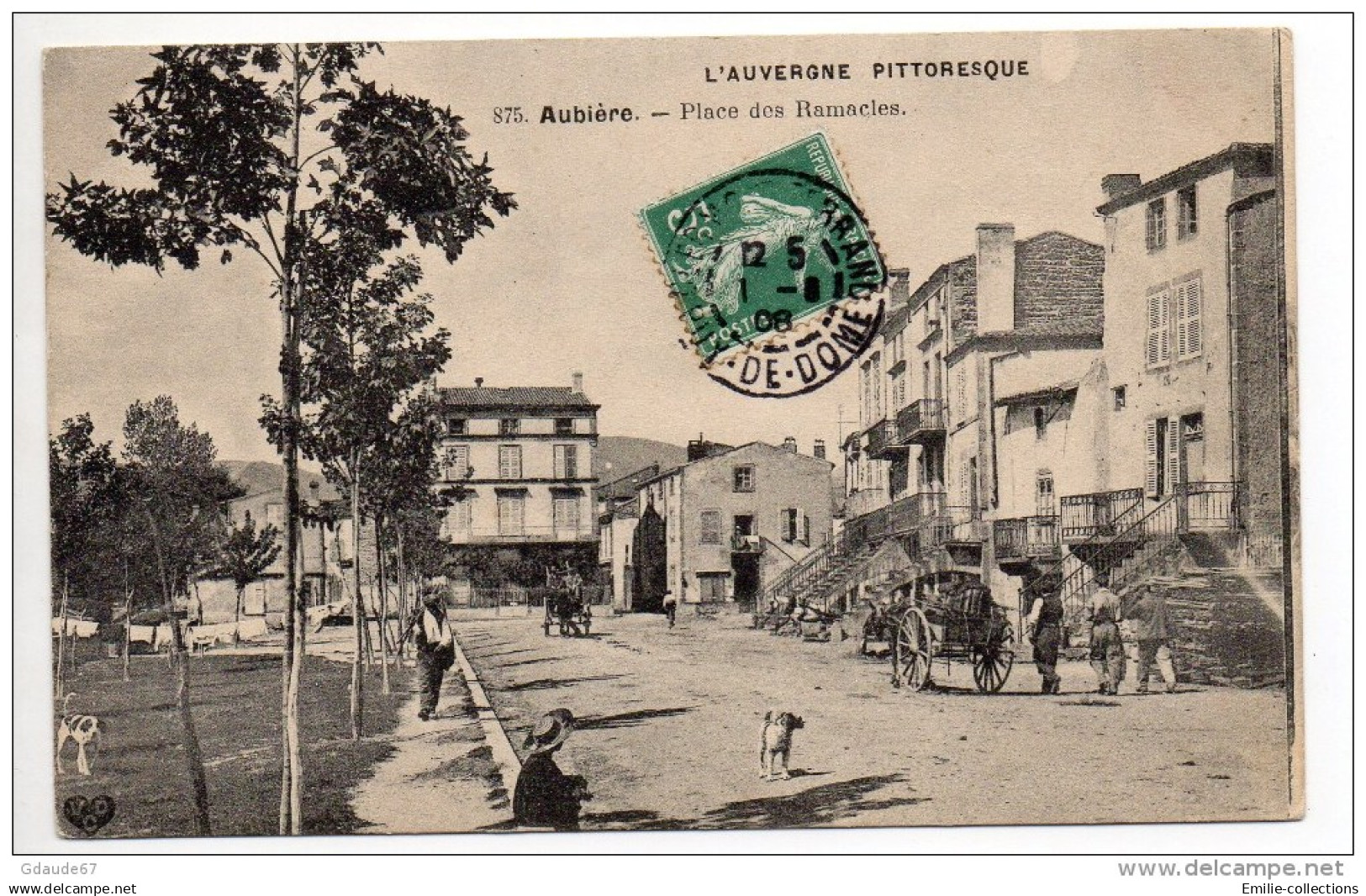 AUBIERE (63) - PLACE DES RAMACLES