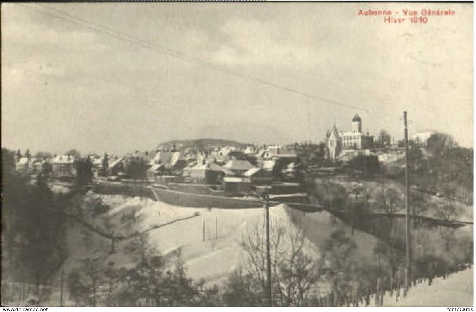 Aubonne VD Aubonne  x 1912